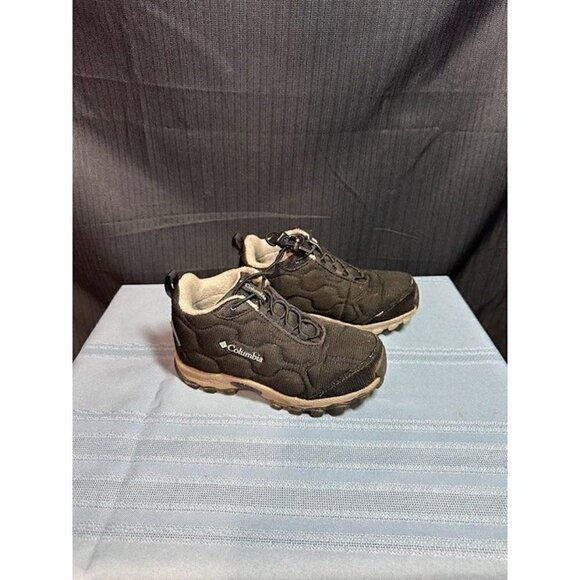 Columbia Black Zip Up Little Kids Winter Booties Size 13c used no box - Picture 3 of 5